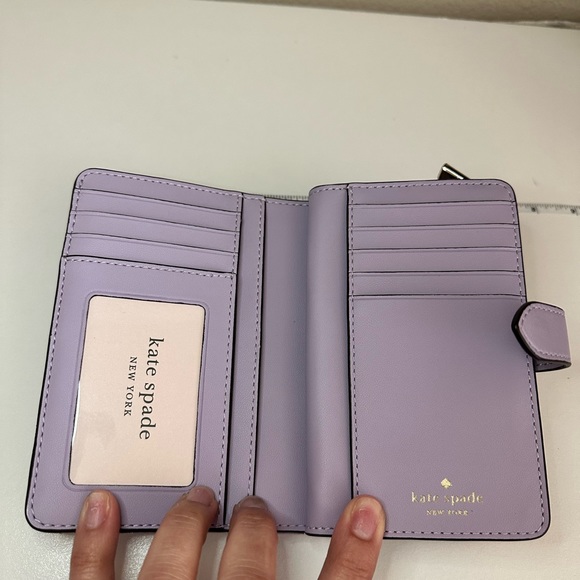 kate spade Handbags - Kate Spade Medium Wallet Purple